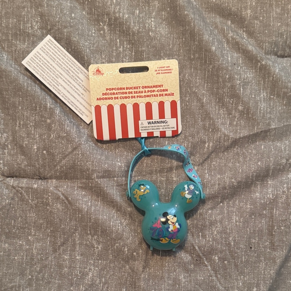 Disney Teal Mickey Mouse Ornament